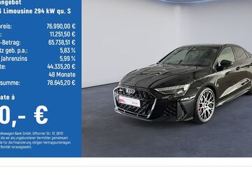 Audi RS3 4.500 km 76.600 &euro; Göttingen OT Grone 37081